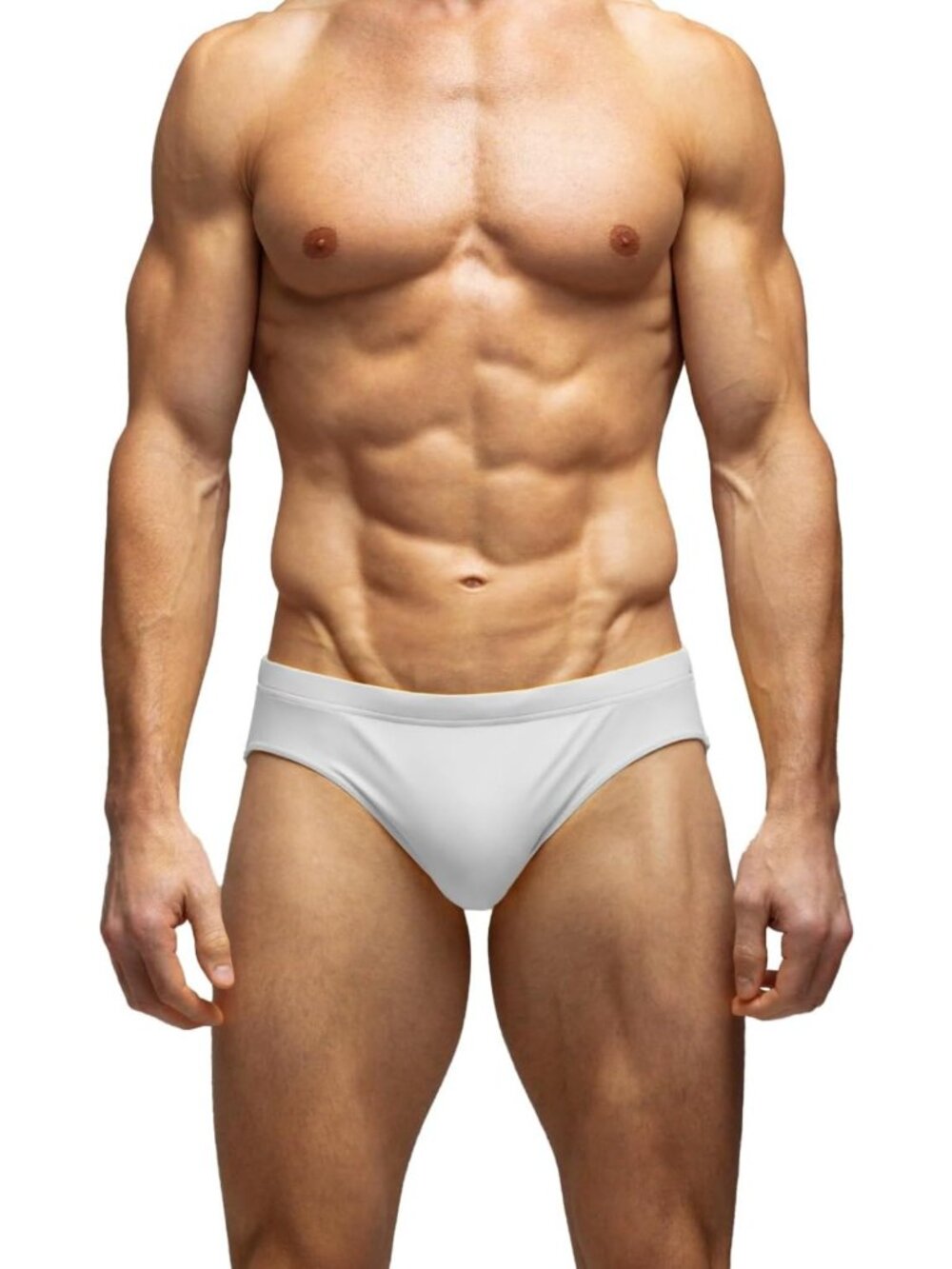 Stylish Men's Low Rise Solid Swim Briefs | Comfortable Swimwear for Beach & Pool